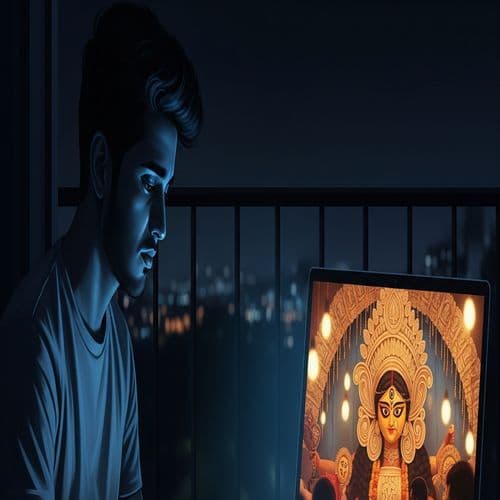 Probashir durga pujo