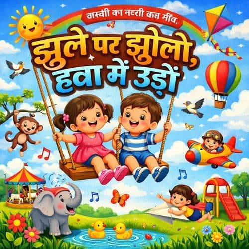 झूले पर झूलो, हवा में उड़ो