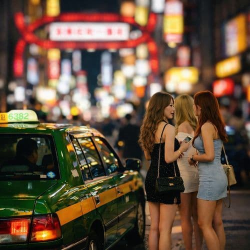 タクシー待ち、四時半