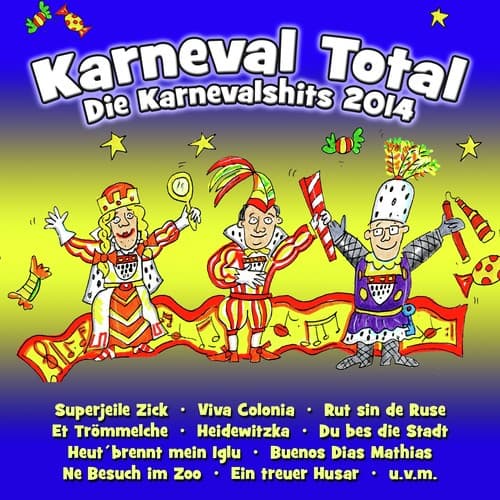 Karneval Total - Die Karnevalshits 2014