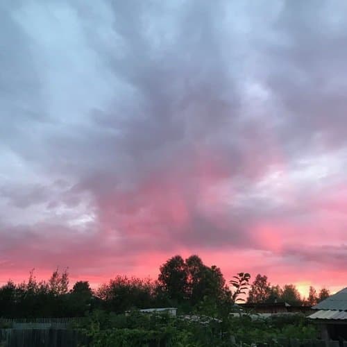 Алые закаты