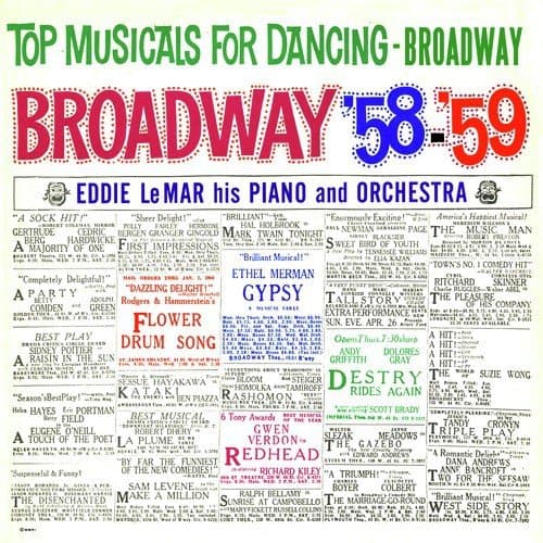 Top Musicals For Dancing - Broadway '58 - '59