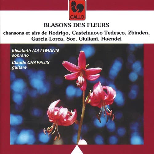 Blasons des fleurs: I. La fleur de lys