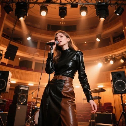 Chasing shadows on the neon ground