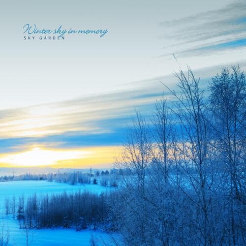 Winter sky in memory
