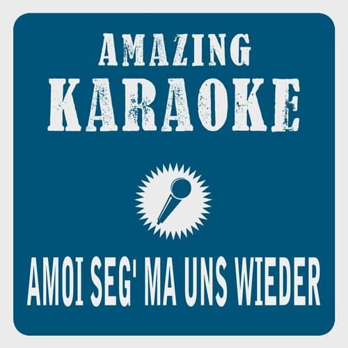 Amoi seg' ma uns wieder (Karaoke Version)